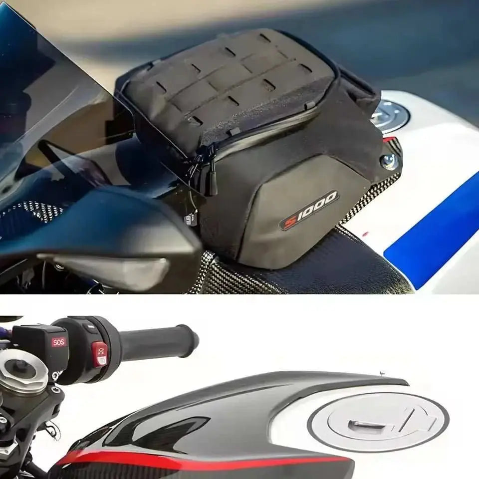 For BMW S1000RR S1000R s1000 rr s1000 r 2019 - 2025 Motorcycle 6.5L Tank Bag Luggage Waterproof Backpack Quick Lock Kit - AMIR BAGS INDIA PRIVATE LIMITED