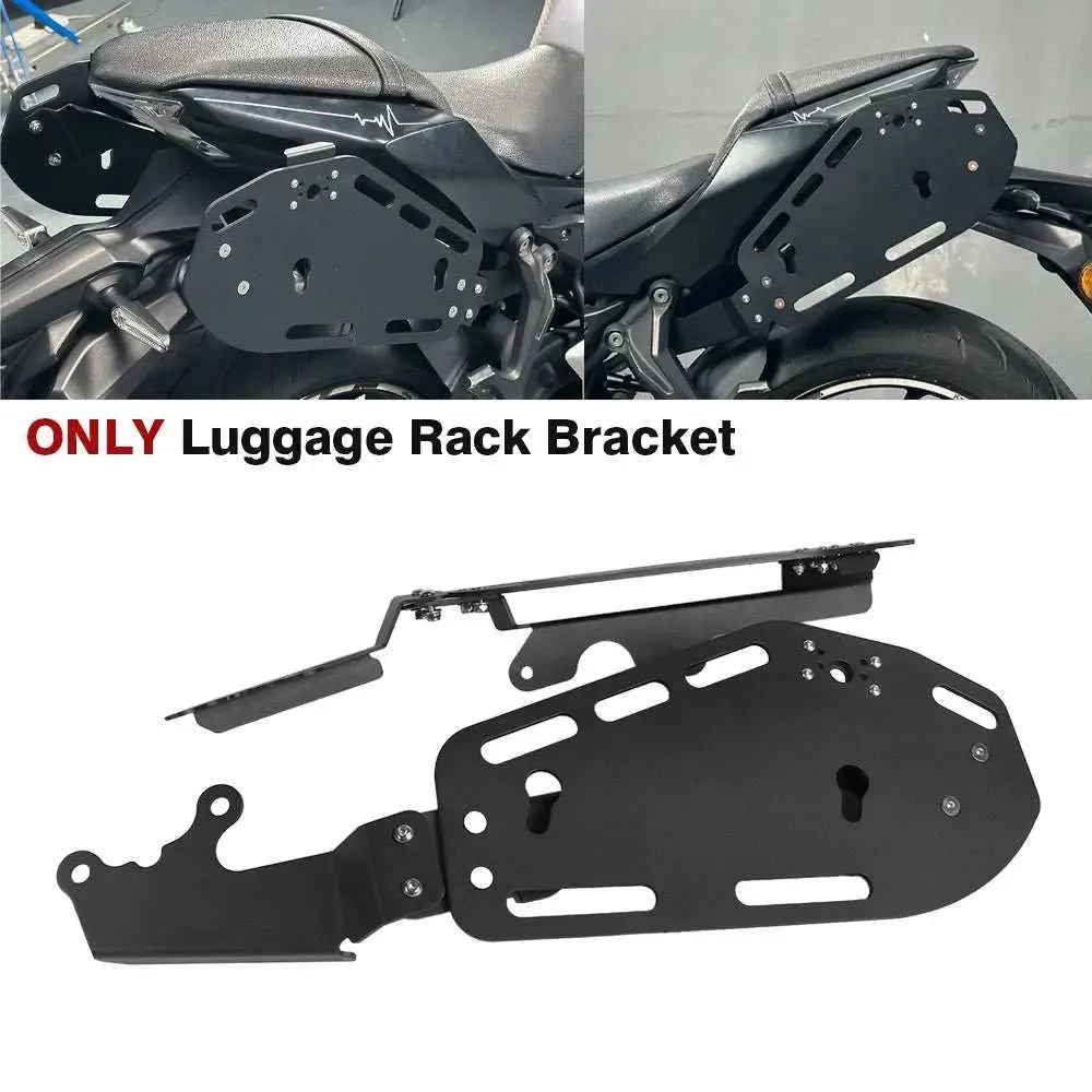 For KAWASAKI Z650 2017 - 2025 Motorcycle Side Bag Saddlebag Travel Tail Box Suitcase Bracket Rear Luggage Carrier Rack Z 650 ER650 - AMIR BAGS INDIA PRIVATE LIMITED