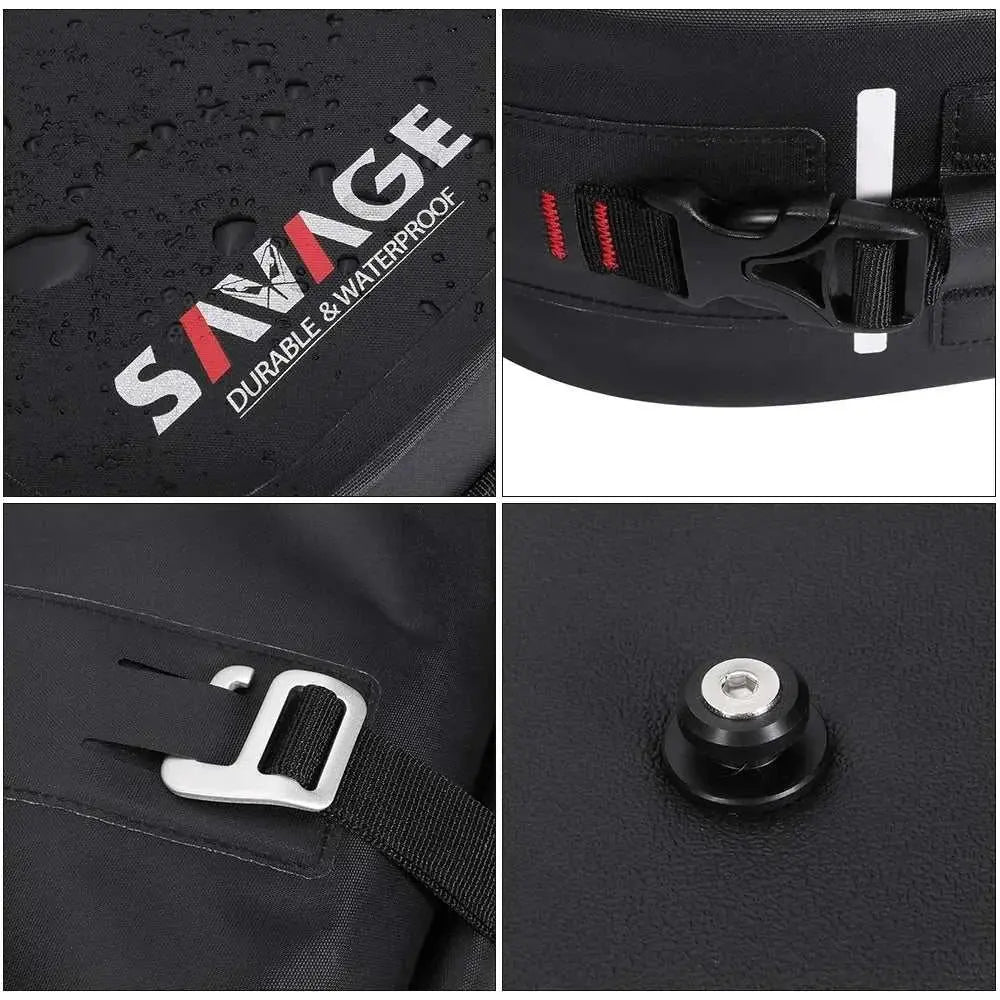 For KAWASAKI Z650 2017 - 2025 Motorcycle Side Bag Saddlebag Travel Tail Box Suitcase Bracket Rear Luggage Carrier Rack Z 650 ER650 - AMIR BAGS INDIA PRIVATE LIMITED