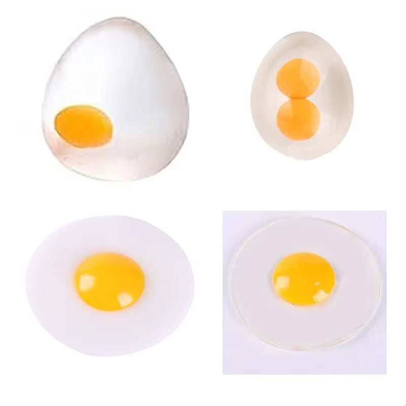 Funky Egg Splat Ball Squishy Toys Stress Relief Eggs Yolk Balls Squishies Fun Toy for Children Anxiety Reducer Relief for Adults - AMIR BAGS INDIA PRIVATE LIMITED