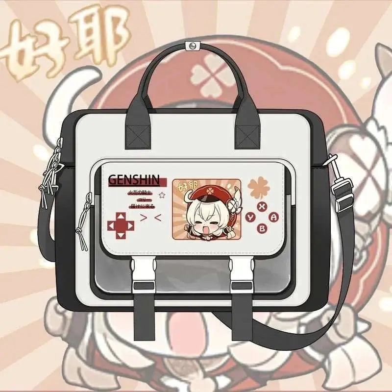 Game Genshin Impact Cosplay Xiao Wanderer Wanderer Tartaglia Zhongli Raiden Shogun Cartoon Bag Campus Student Handbag Backpack - AMIR BAGS INDIA PRIVATE LIMITED