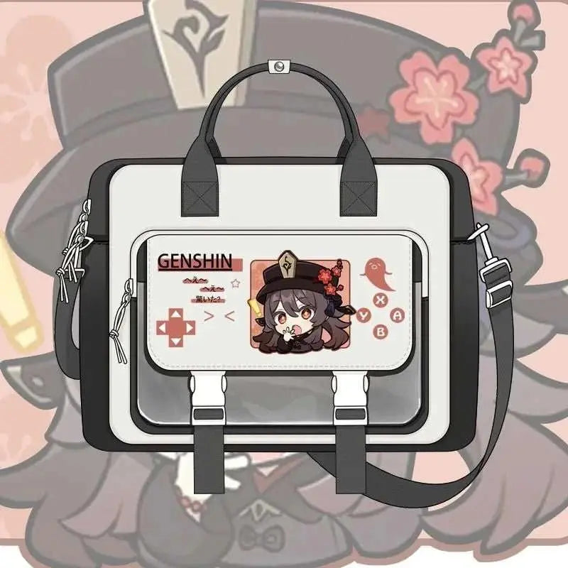 Game Genshin Impact Cosplay Xiao Wanderer Wanderer Tartaglia Zhongli Raiden Shogun Cartoon Bag Campus Student Handbag Backpack - AMIR BAGS INDIA PRIVATE LIMITED