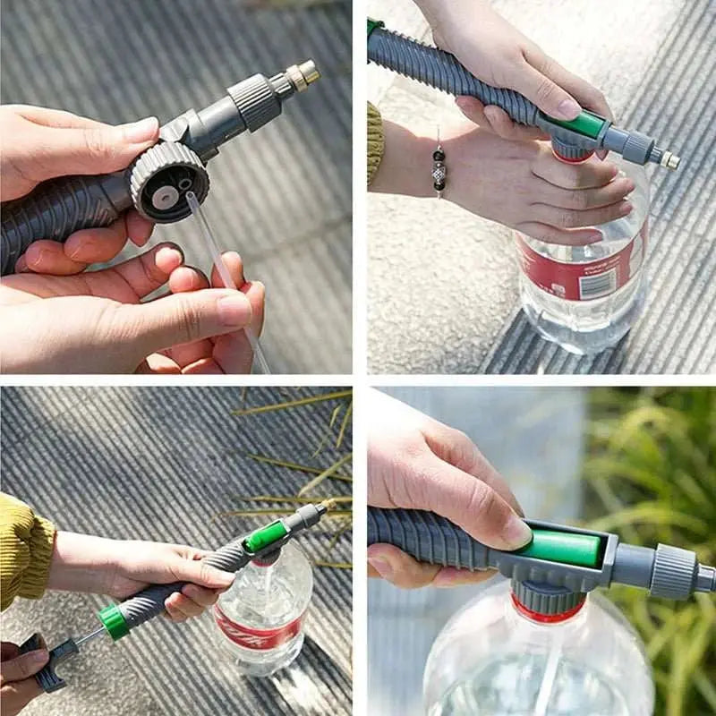 Gardening Watering Sprayer Beverage Bottle Watering Can High Pressure Small Manual Pressure Adjustable Spray Head - AMIR BAGS INDIA PRIVATE LIMITED