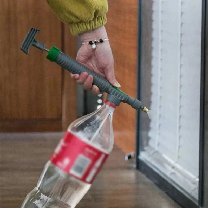 Gardening Watering Sprayer Beverage Bottle Watering Can High Pressure Small Manual Pressure Adjustable Spray Head - AMIR BAGS INDIA PRIVATE LIMITED