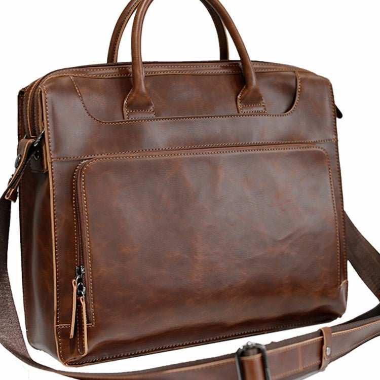 Genuine Leather New Men's Handbag - AMIR BAGS INDIA PRIVATE LIMITED