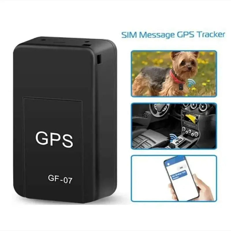 GF07 Magnetic Mini Car Tracker GPS Real TimeTracking Locator Device Magnetic GPS TrackerReal - time Vehicle Locator Pet Tracker - AMIR BAGS INDIA PRIVATE LIMITED