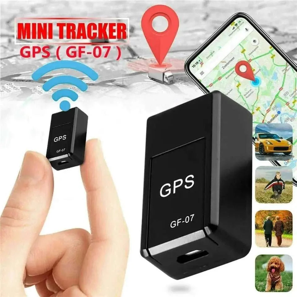 GF07 Magnetic Mini Car Tracker GPS Real TimeTracking Locator Device Magnetic GPS TrackerReal - time Vehicle Locator Pet Tracker - AMIR BAGS INDIA PRIVATE LIMITED