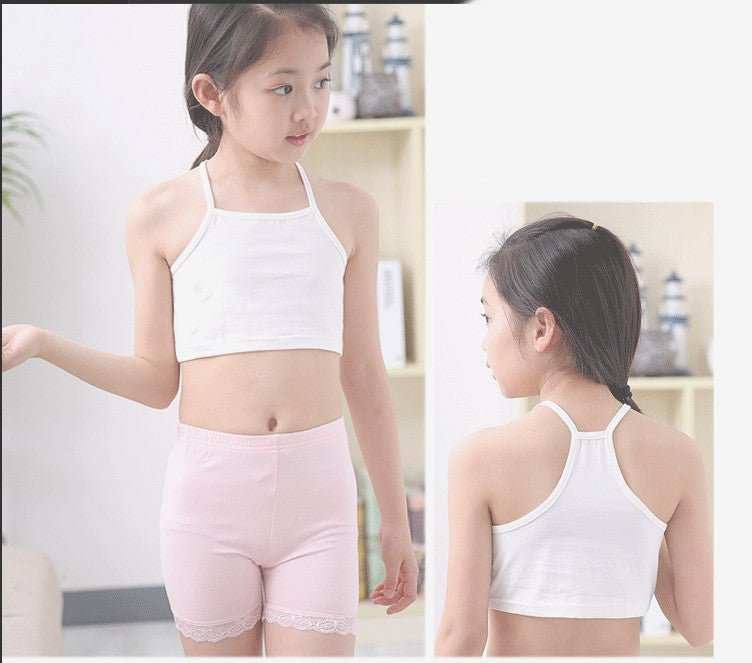Girls Tube Top Wrapped Chest Camisole Girls Developmental Underwear - AMIR BAGS INDIA PRIVATE LIMITED