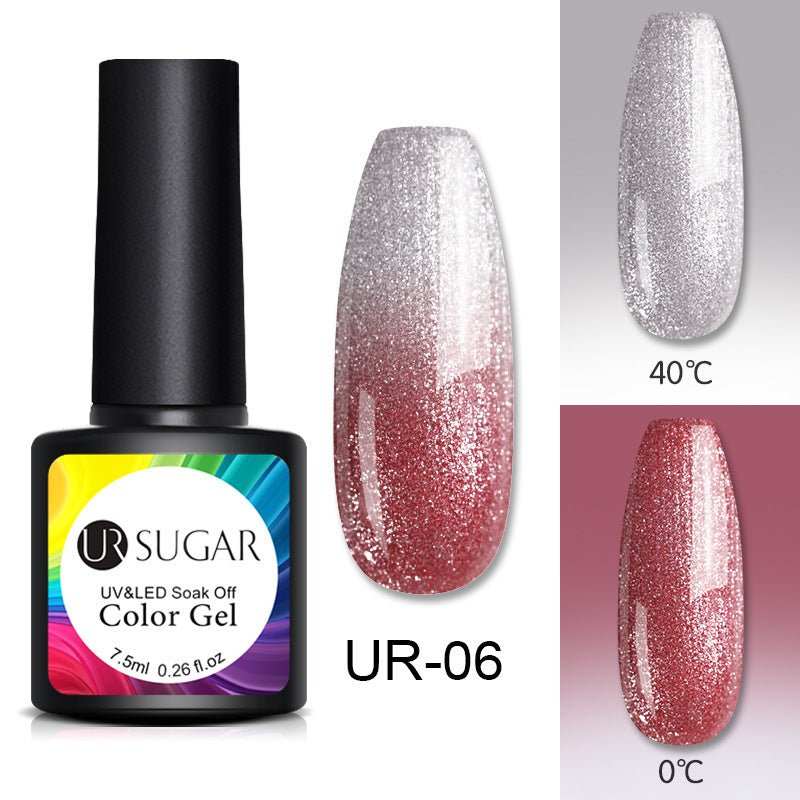 Glitter glitter temperature change nail polish - AMIR BAGS INDIA PRIVATE LIMITED