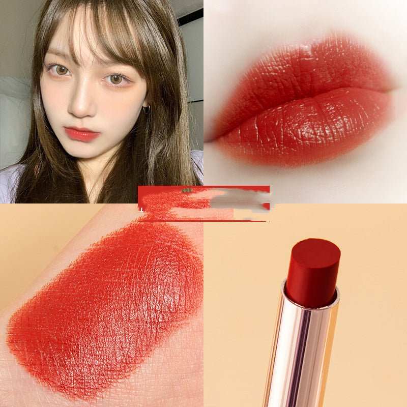 Golden Thin Tube Semi - matte Velvet Matte Moisturizing Lipstick - AMIR BAGS INDIA PRIVATE LIMITED