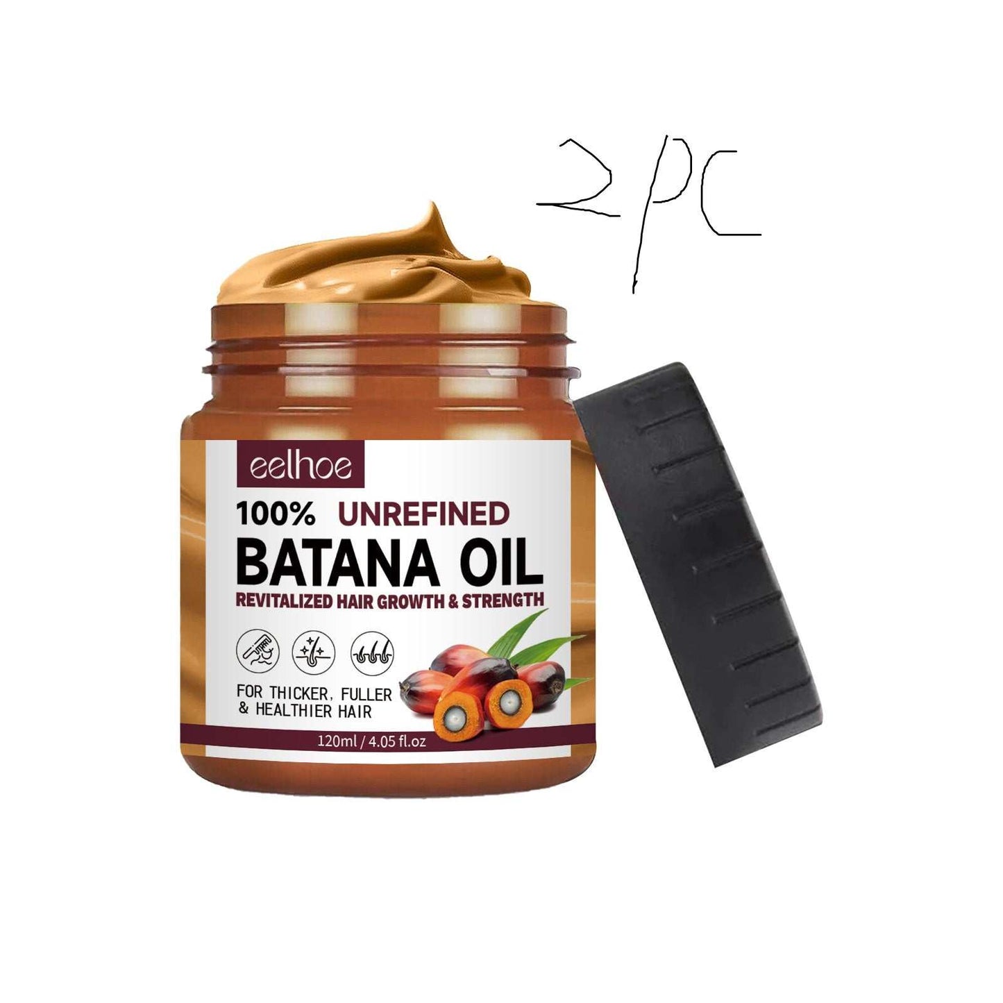 Hair Conditioner Pure Batana Oil Straightening Smoothing Hair Mask Anti Hair Loss Treatments Split Ends Damaged Fluffy Hair - AMIR BAGS INDIA PRIVATE LIMITED
