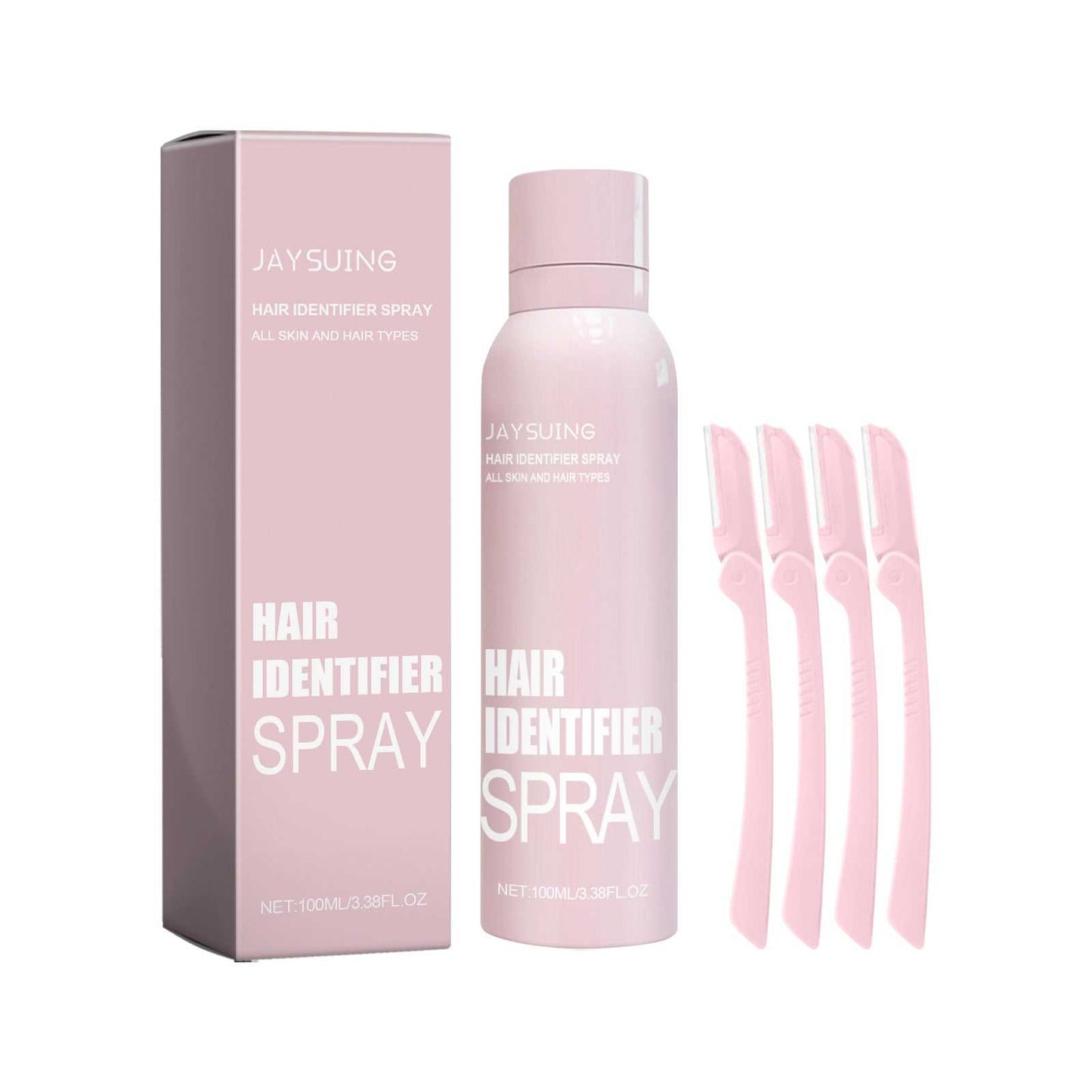Hair Identifier Spray Set For Face Shaving Moisturizing Dermaplaner Spray For Face Shaving Skin Care - AMIR BAGS INDIA PRIVATE LIMITED