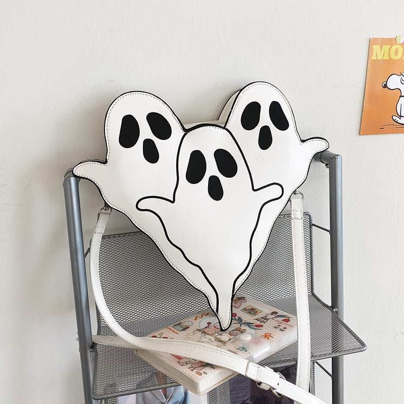 Halloween Bags Funny 3D Cartoon Ghost Cartoon Shoulder Bags Women Cute Cell Phone Purses Crossbody Bag - AMIR BAGS INDIA PRIVATE LIMITED