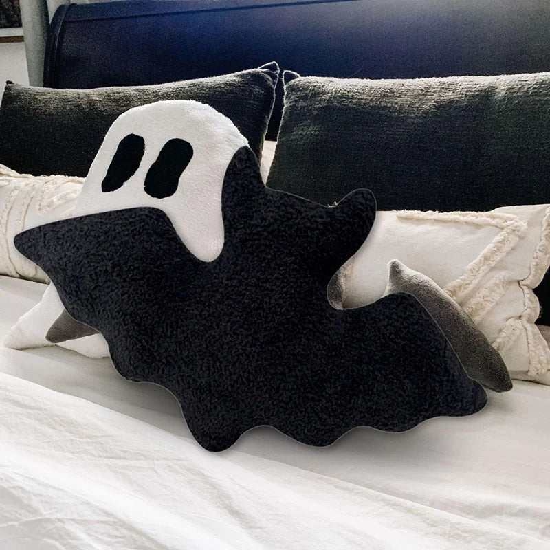 Halloween Bat Plush Pillow Bat Modeling Pillow Halloween Gothic Bat Plush Pillow - AMIR BAGS INDIA PRIVATE LIMITED