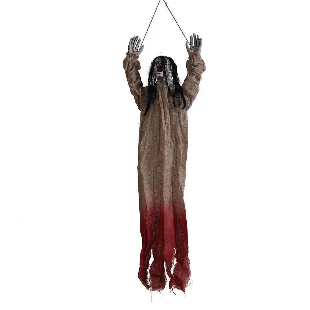 Halloween Decoration Hanging Ghost Haunted House Secret Room Layout Props - AMIR BAGS INDIA PRIVATE LIMITED