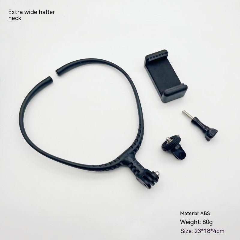 Halter Sports Camera Collar Mobile Phone Bracket 360 Camera Outdoor Luer Accessories - AMIR BAGS INDIA PRIVATE LIMITED