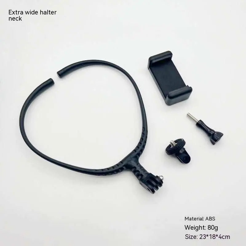 Halter Sports Camera Collar Mobile Phone Bracket 360 Camera Outdoor Luer Accessories - AMIR BAGS INDIA PRIVATE LIMITED