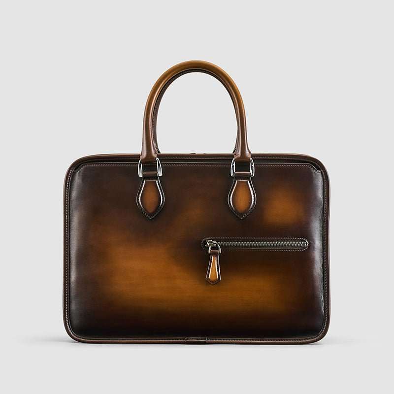 Hand - rubbed Vintage Business Bag - AMIR BAGS INDIA PRIVATE LIMITED