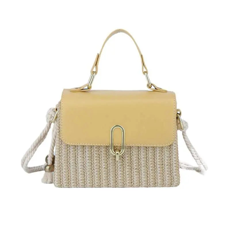 Handbag Western Style One - shoulder Versatile Woven Bag - AMIR BAGS INDIA PRIVATE LIMITED