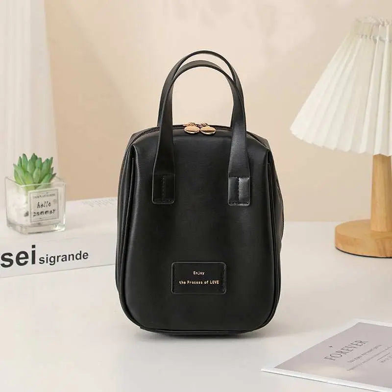 Handle - top Cosmetic Bag Ins Fashion Shell - shaped Handbag Toiletry Bags Travel High Capacity Portable Storage Make Up Bag - AMIR BAGS INDIA PRIVATE LIMITED