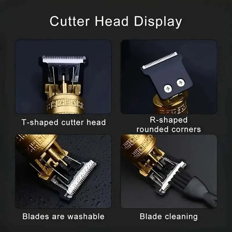High - Power Electric Clippers Designed for Barbershops, Ideal for Shaving And Trimming with USB Charging. - AMIR BAGS INDIA PRIVATE LIMITED