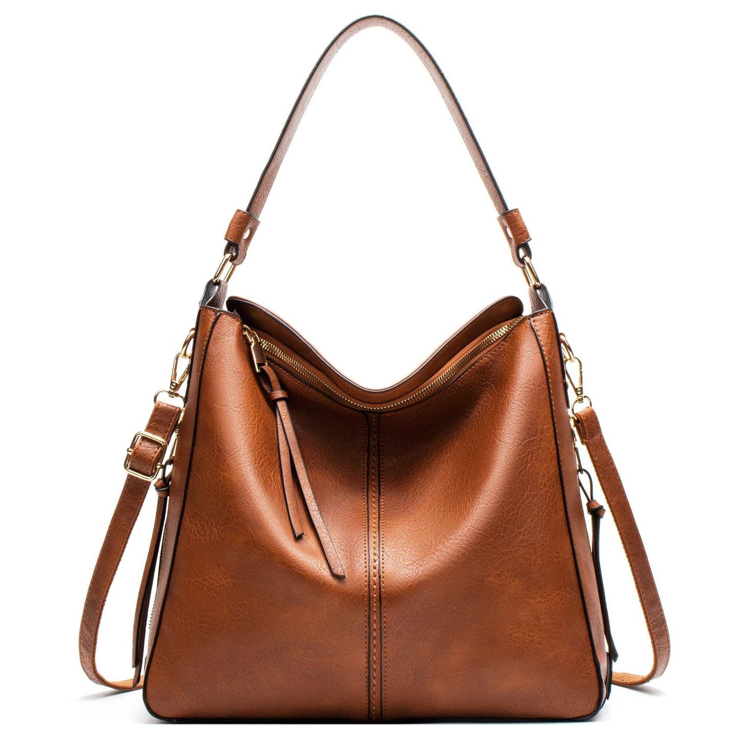 Hobo Bags Women High Capacity Handbags Fahsion Commuting Crossbody Shoulder Bag Shopping Totes - AMIR BAGS INDIA PRIVATE LIMITED