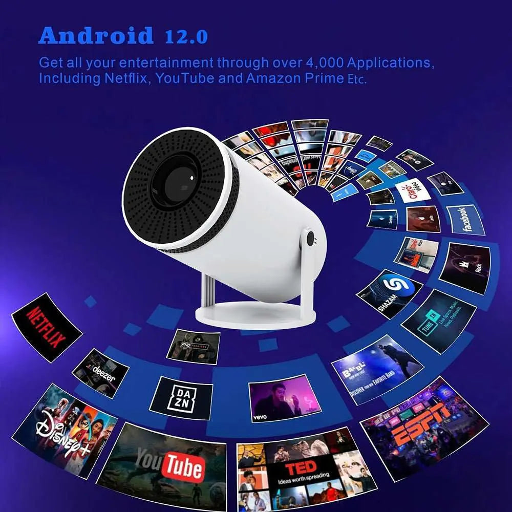 Home HD Projector Bluetooth Portable Mini 4K Mini Phone Y5S Home TheatTaking home entertainment to a whole new level, this home HD projector will bring you a stunning audio-visual experience. Whether you're watching a movie, playing a DropshipmanAMIR BAGS INDIA PRIVATE LIMITEDnull