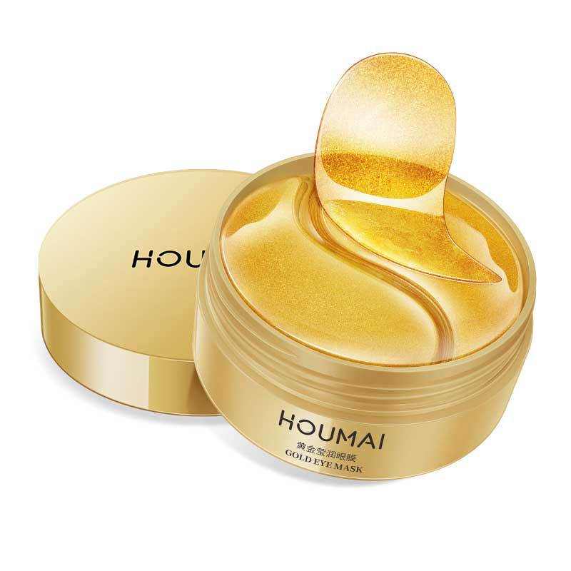 Houmai Lady 24k Golden Eye Mask Care Moisturizing Skin Care - AMIR BAGS INDIA PRIVATE LIMITED
