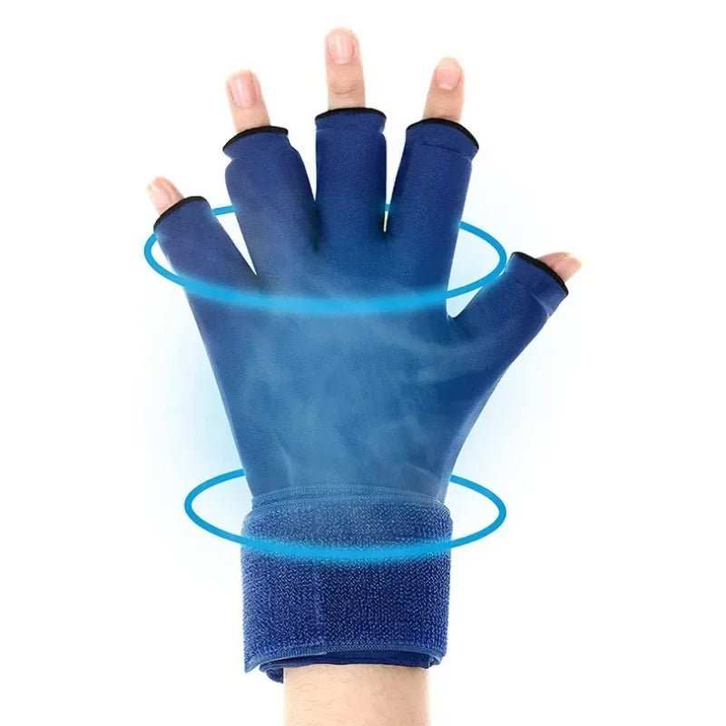 Icing Finger Steam Pack Hot Pressing Hand Wrist Icepack with Adjustable Wrist Strap Reusable for Men and Women One Gel Cold Pack - AMIR BAGS INDIA PRIVATE LIMITED