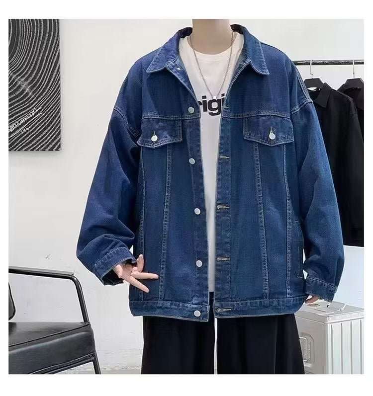Ins Autumn Loose - fitting Denim Clothes Jacket - AMIR BAGS INDIA PRIVATE LIMITED