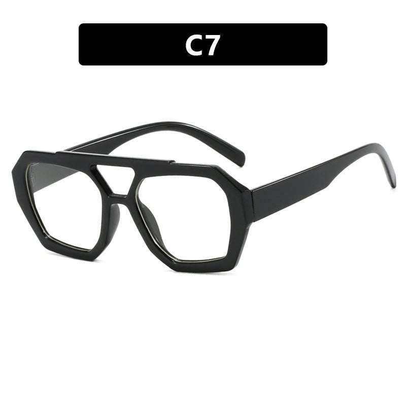 Ins Big Frame Leopard Sunglasses Summer Sunshade Beach Vacation Glasses - AMIR BAGS INDIA PRIVATE LIMITED