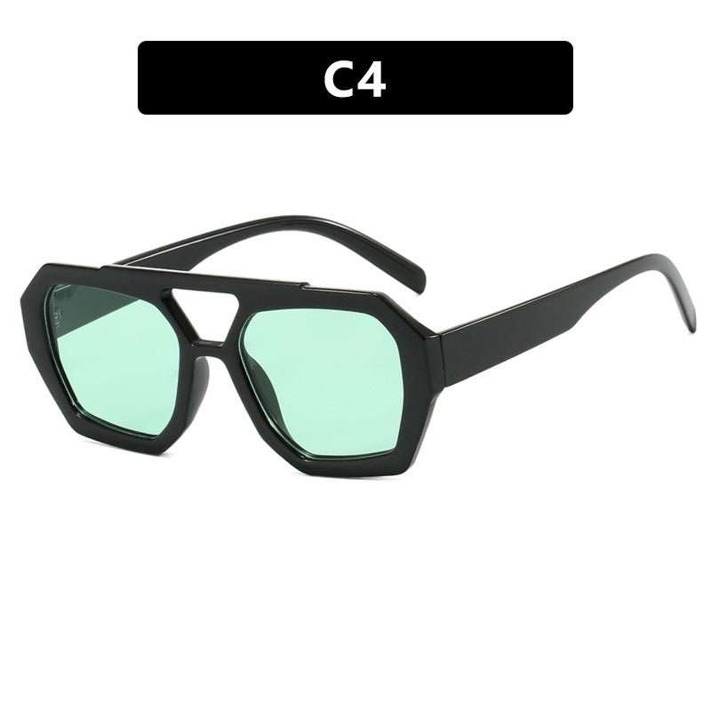 Ins Big Frame Leopard Sunglasses Summer Sunshade Beach Vacation Glasses - AMIR BAGS INDIA PRIVATE LIMITED