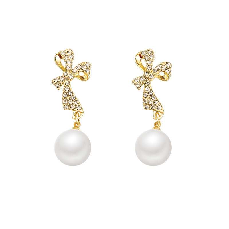 INS Butterfly Earrings With Rhinestones Fashion Temperament Jewelry - AMIR BAGS INDIA PRIVATE LIMITED