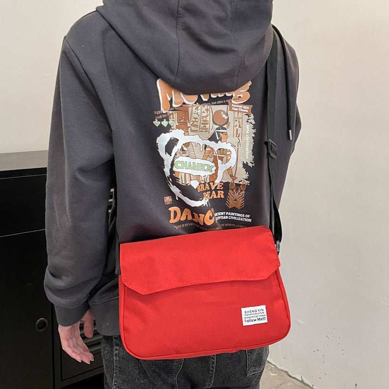 Ins Messenger Bags Women Men Crossbody Shoulder Bag Casual Couple Small Flap Bag - AMIR BAGS INDIA PRIVATE LIMITED