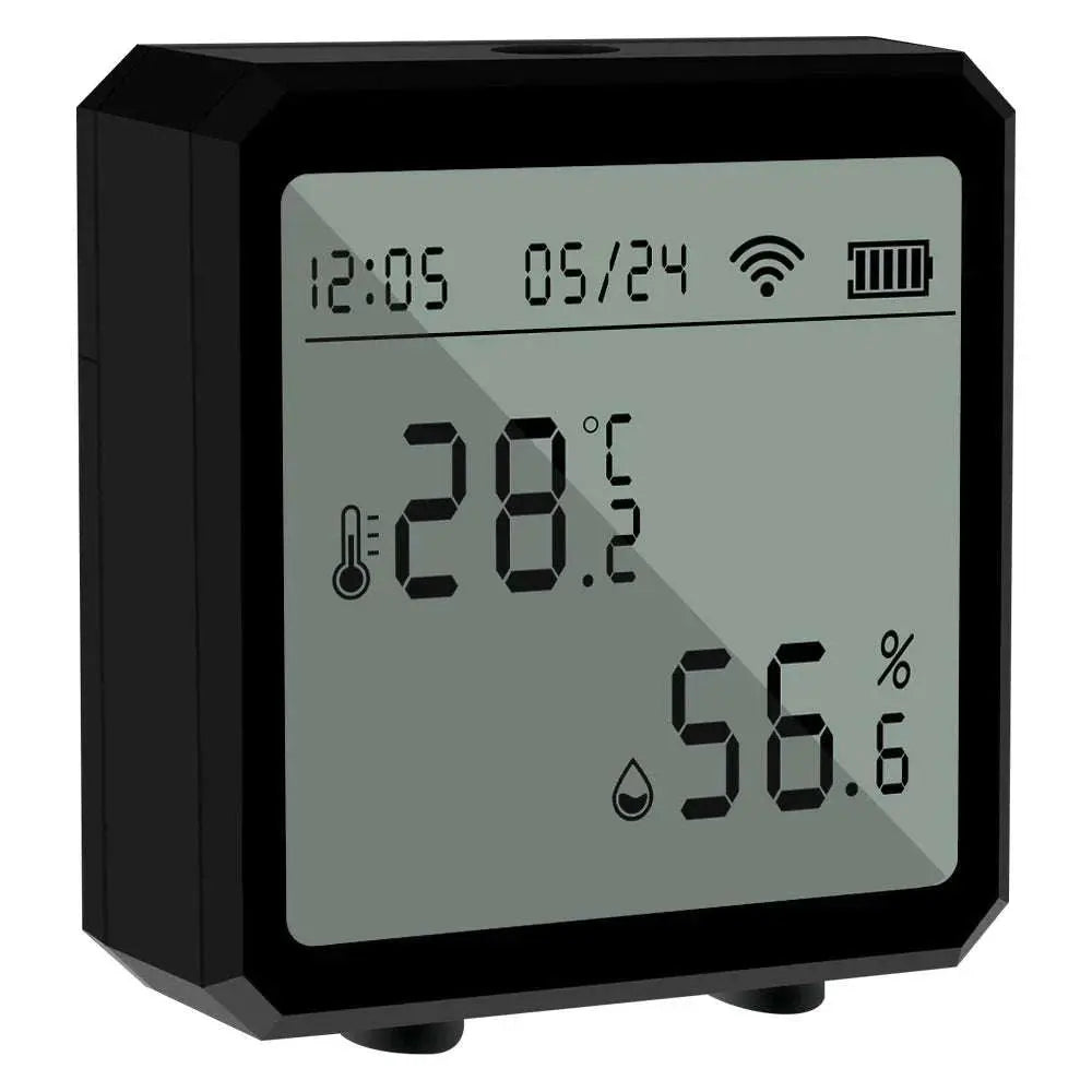 Intelligent APP Temperature and Humidity Tester LCD Digital Thermometer Hygrometer Indoor Temp Detector By Alexa Google - AMIR BAGS INDIA PRIVATE LIMITED