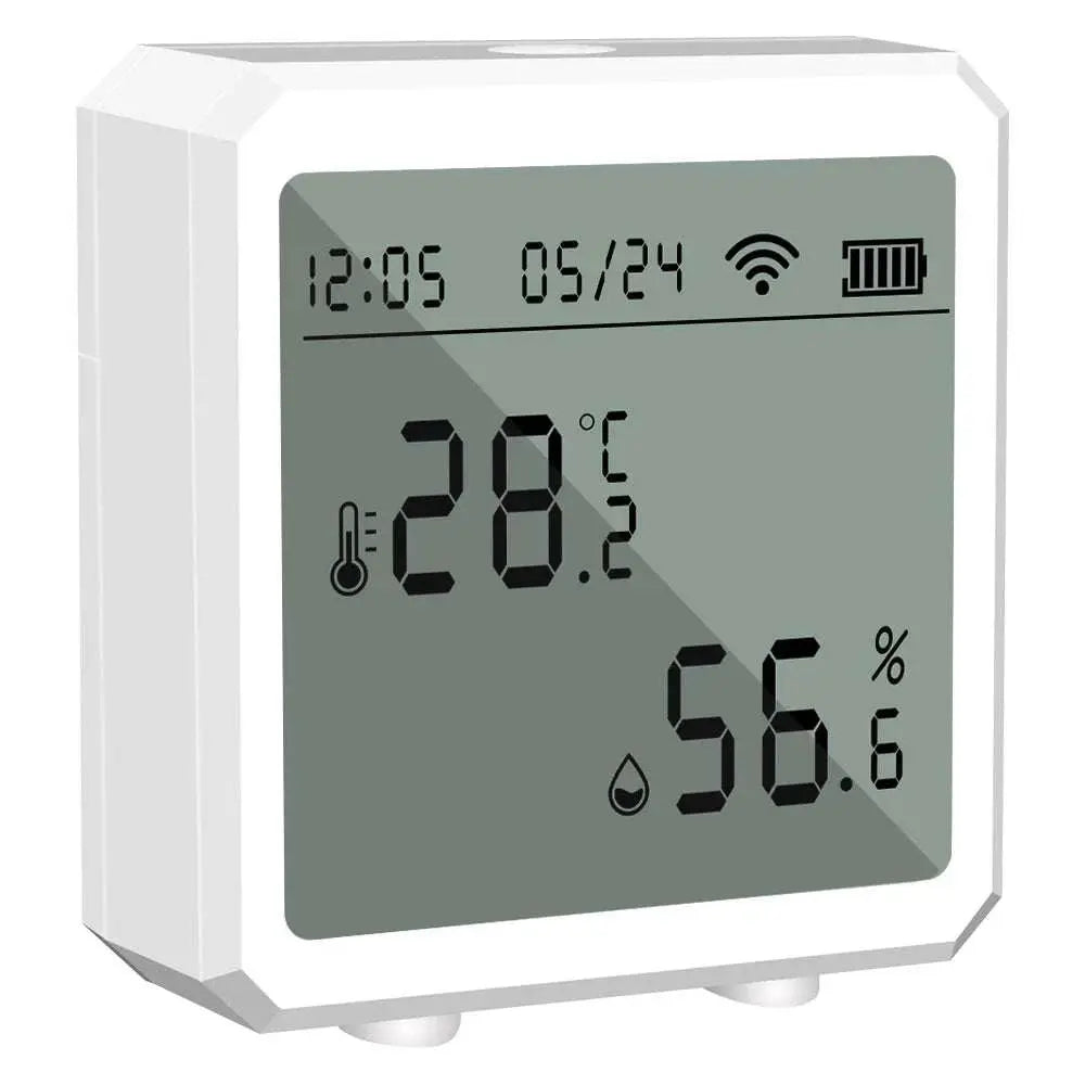 Intelligent APP Temperature and Humidity Tester LCD Digital Thermometer Hygrometer Indoor Temp Detector By Alexa Google - AMIR BAGS INDIA PRIVATE LIMITED
