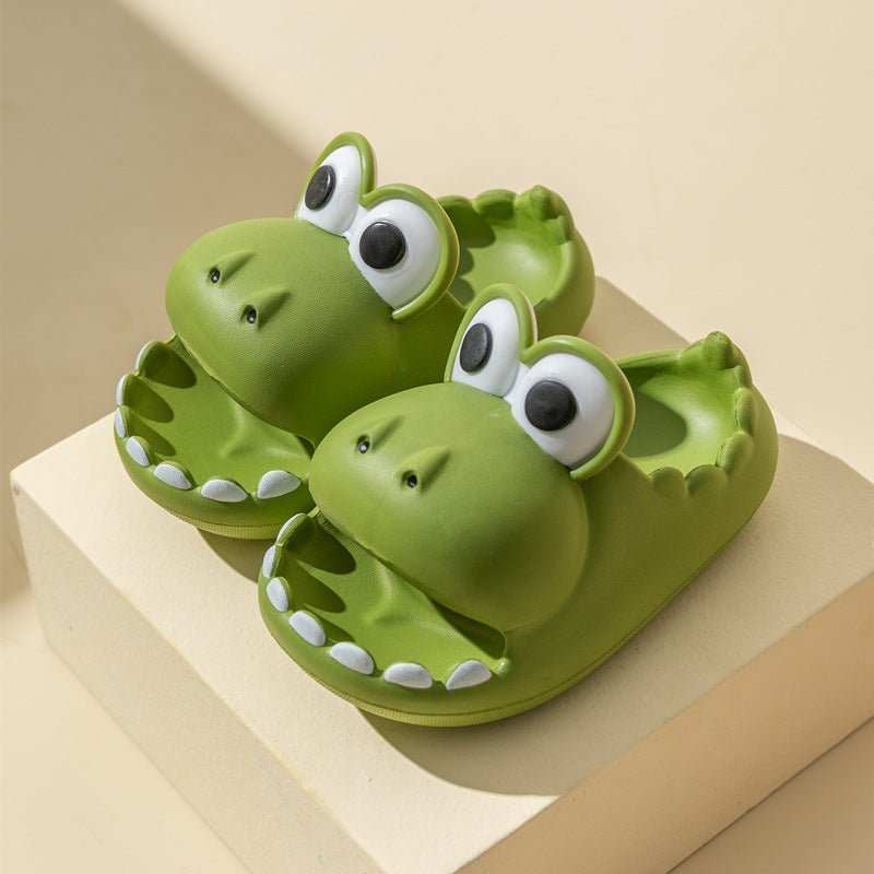 Kids Dinosaur Slippers Wholesale Summer Cartoon Parent Child Outdoor Home EVA Sandals Women Men Kids Cute Slippers Baby Shoes - AMIR BAGS INDIA PRIVATE LIMITED