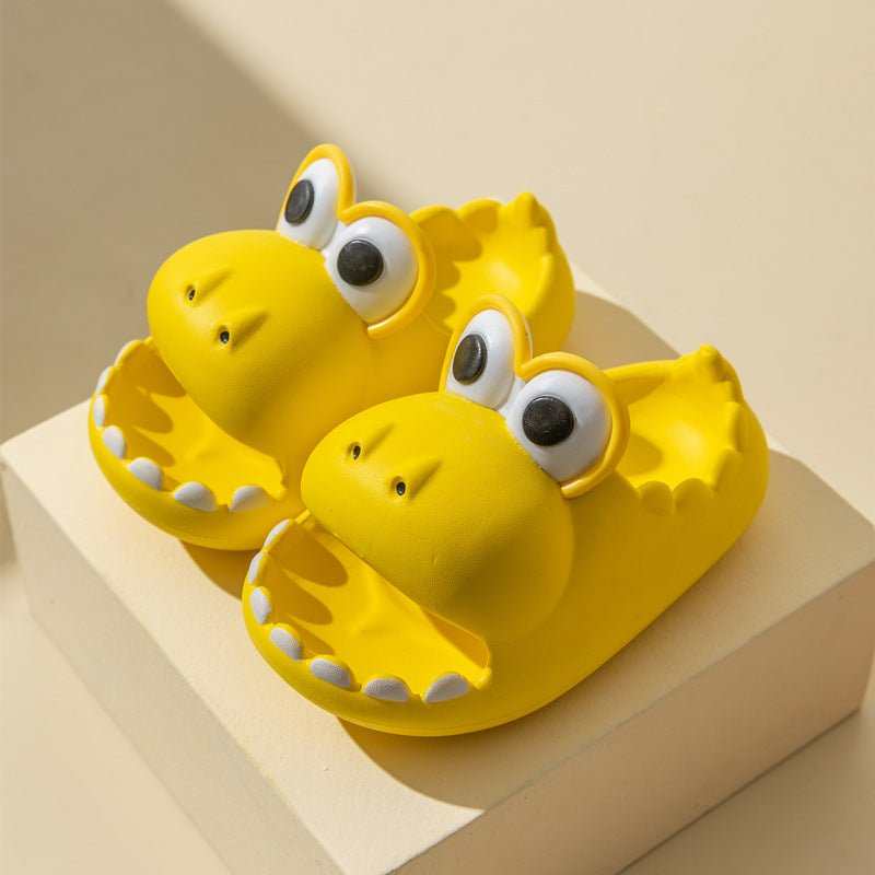 Kids Dinosaur Slippers Wholesale Summer Cartoon Parent Child Outdoor Home EVA Sandals Women Men Kids Cute Slippers Baby Shoes - AMIR BAGS INDIA PRIVATE LIMITED