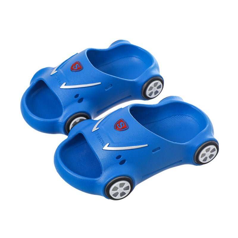 Kids Glowing Slippers Cartoon Car Sandals Children Sandals Anti Slip Boys Girls Luminous Slippers Summer Beach Shoes - AMIR BAGS INDIA PRIVATE LIMITED