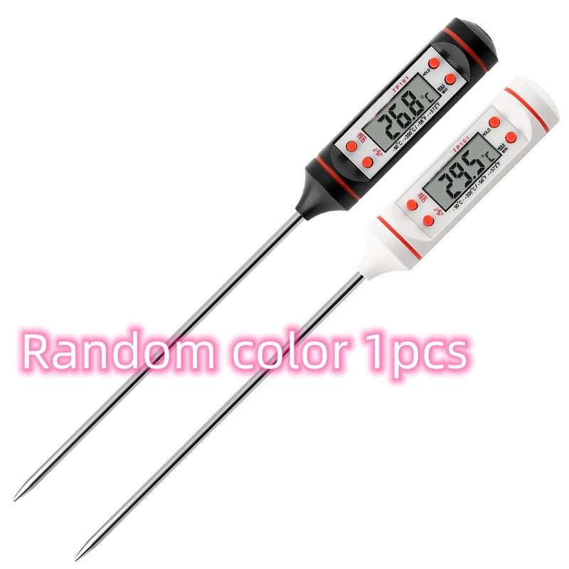 Kitchen oil thermometer kitchen barbecue baking temperature measurement electronic food thermometer - AMIR BAGS INDIA PRIVATE LIMITED