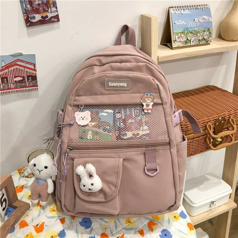 Large Capacity Female Tide Simple Backpack - AMIR BAGS INDIA PRIVATE LIMITED