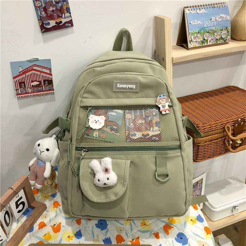 Large Capacity Female Tide Simple Backpack - AMIR BAGS INDIA PRIVATE LIMITED