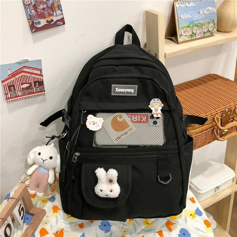 Large Capacity Female Tide Simple Backpack - AMIR BAGS INDIA PRIVATE LIMITED