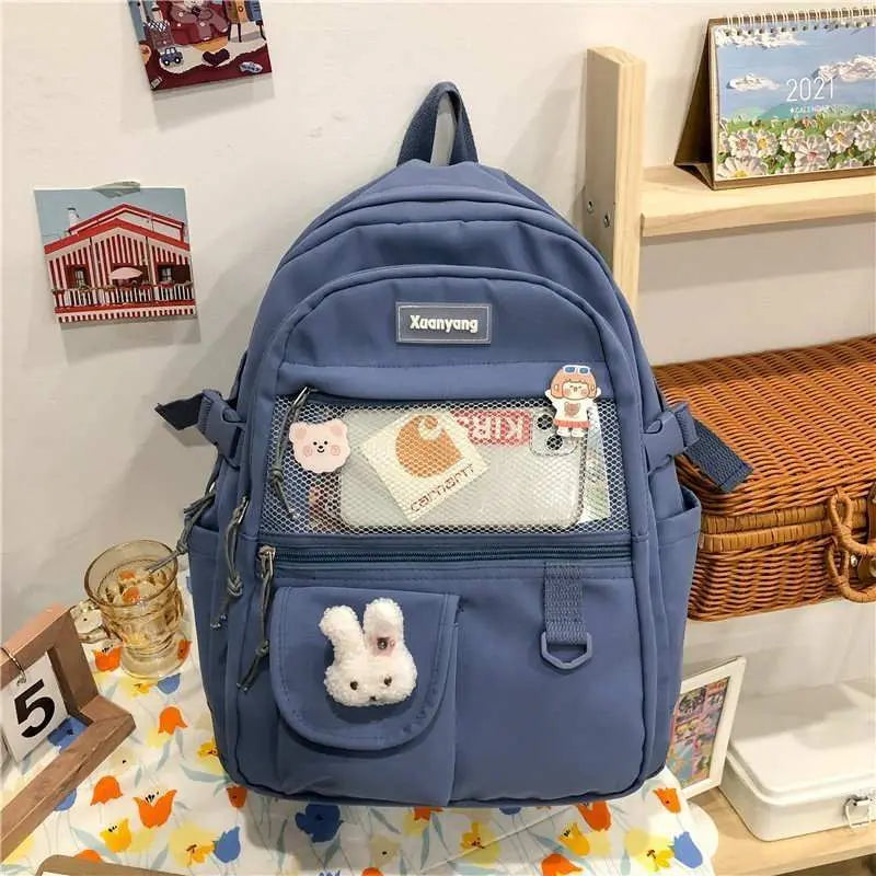 Large Capacity Female Tide Simple Backpack - AMIR BAGS INDIA PRIVATE LIMITED
