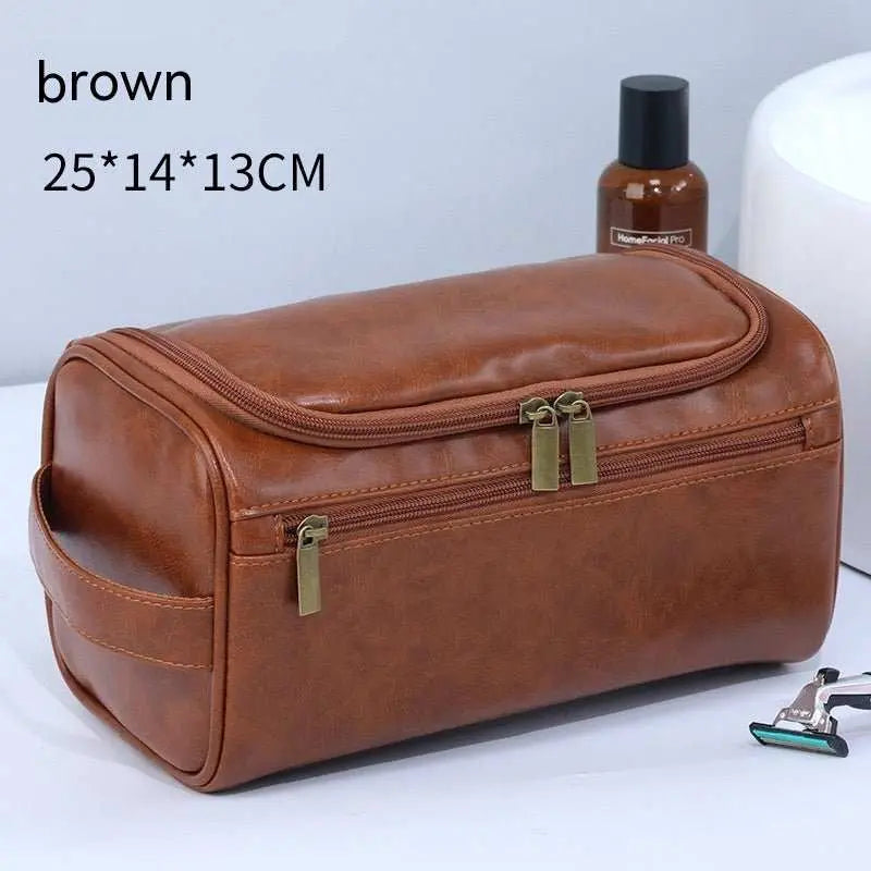 Large Capacity Men's Portable Waterproof Cosmetic Bag - AMIR BAGS INDIA PRIVATE LIMITED