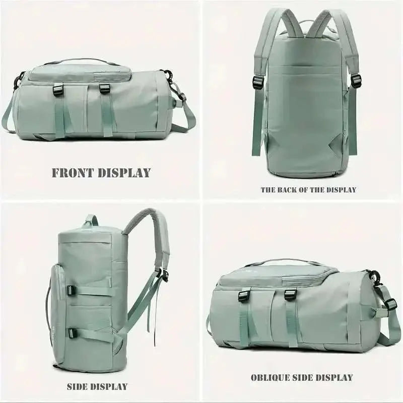 Large Capacity Storage Bag Travel Bag Tote Carry On Duffel Luggage Waterproof Backpack Handbag Oxford Shoulder Women - AMIR BAGS INDIA PRIVATE LIMITED