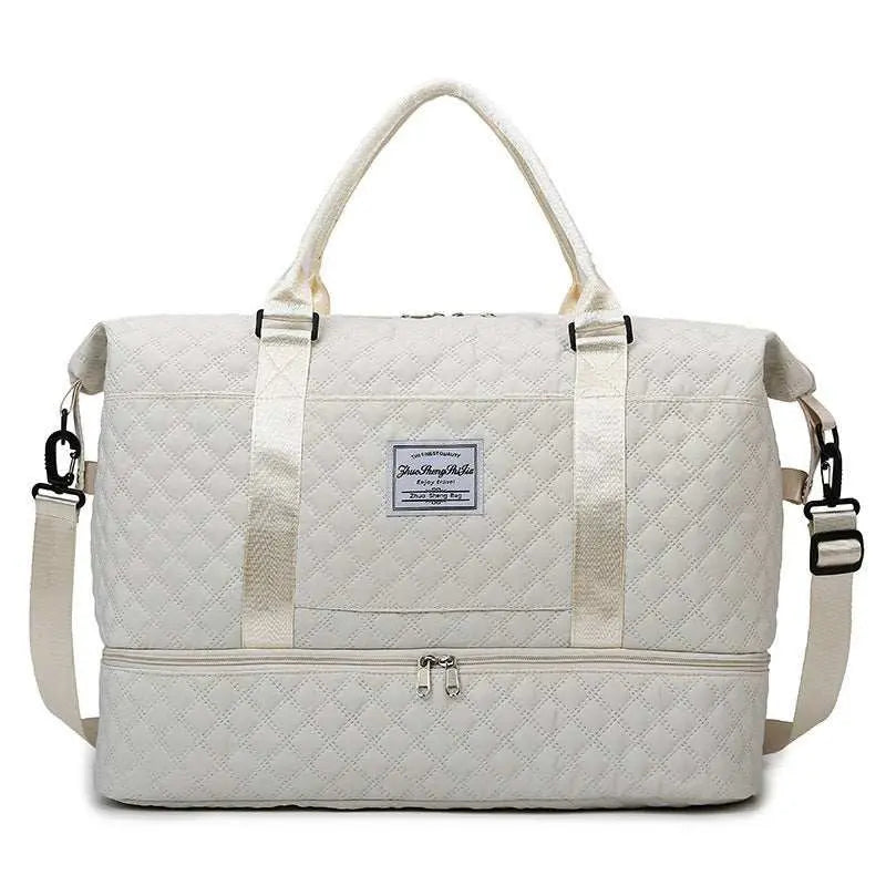 Large Capacity Totes Travel Duffle Bags Dry And Wet Separation Fitness Gym Shoulder Bag For Weekender Overnight Essentials Mommy Handbag - AMIR BAGS INDIA PRIVATE LIMITED