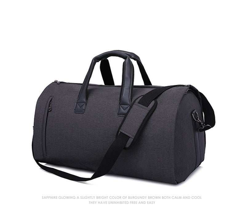 Large - capacity travel bag portable cylinder folding suit bag - AMIR BAGS INDIA PRIVATE LIMITED