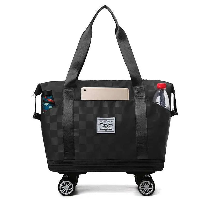 Large Capacity Travel Bags Dry Wet Separation Expansion Double Layer Luggage Totes Women - AMIR BAGS INDIA PRIVATE LIMITED