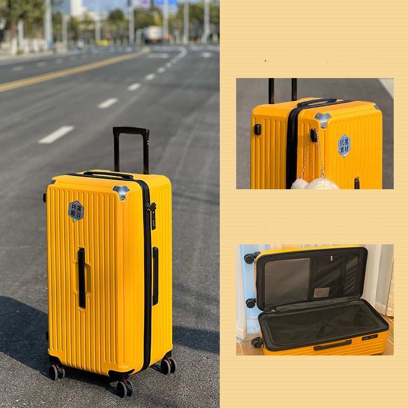 Large - capacity Trolley Case Shock - absorbing Brake Universal Wheel Password Suitcase - AMIR BAGS INDIA PRIVATE LIMITED